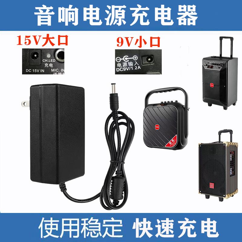 适用康佳D100广场舞音响电源适配器充电器12V2A通用充电线