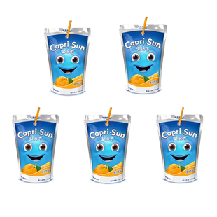 【天猫U先】果倍爽果汁进口果汁饮料橙汁梨汁白葡萄桃苹果5袋装