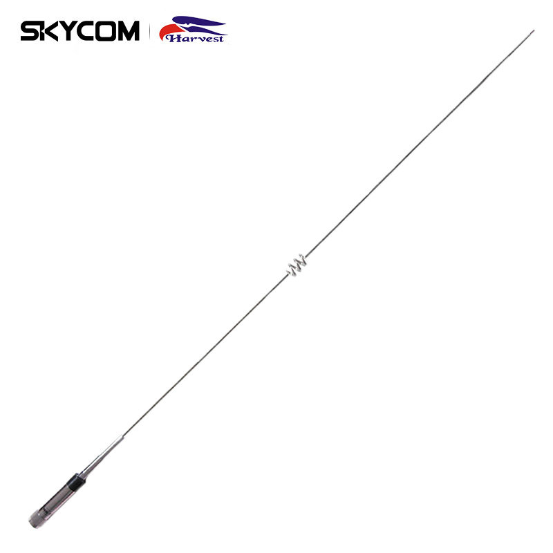 台湾老鹰 NR770H UV双段车载对讲机天线 高增益车台苗子银色1.02m