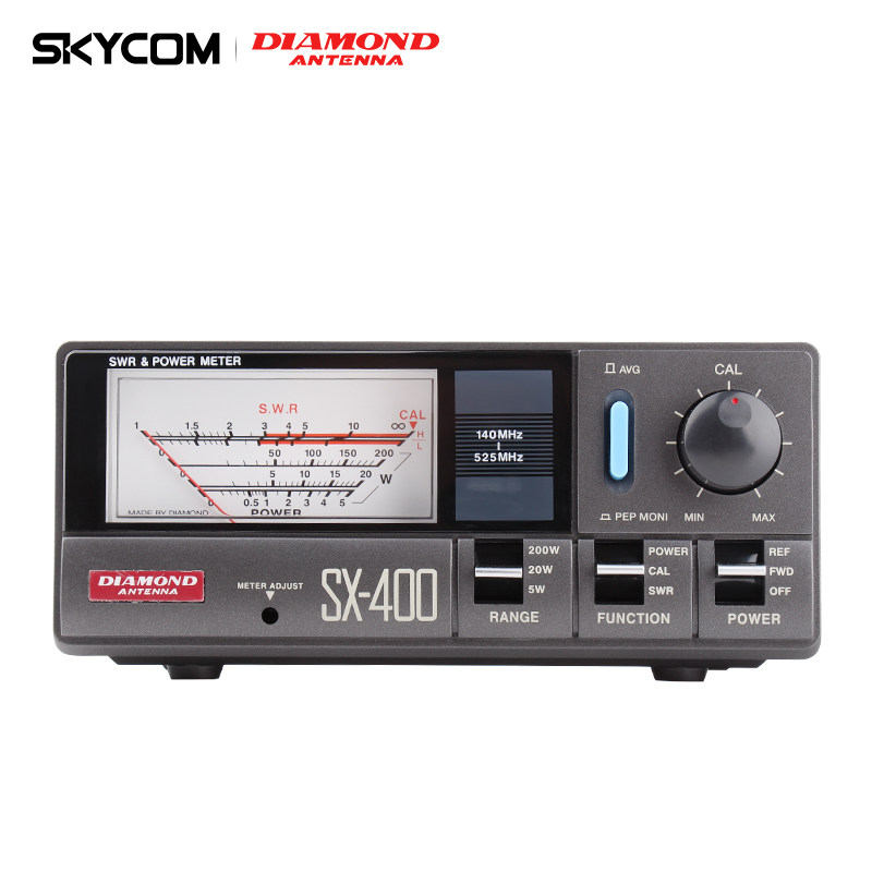 日本钻石 sx-400 驻波表功率计uv双段 swr功率表
