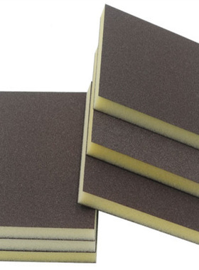 家具海绵砂木工块工艺品海绵砂纸双面片墙面打磨抛光海绵砂耐磨