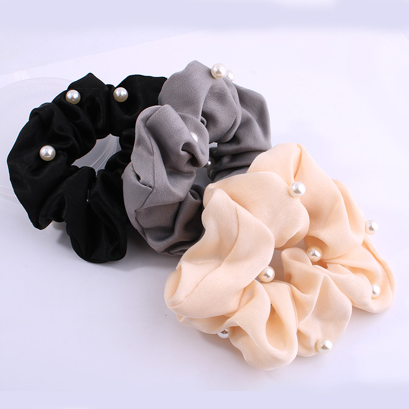 大肠发圈发绳珍珠头绳气质网红