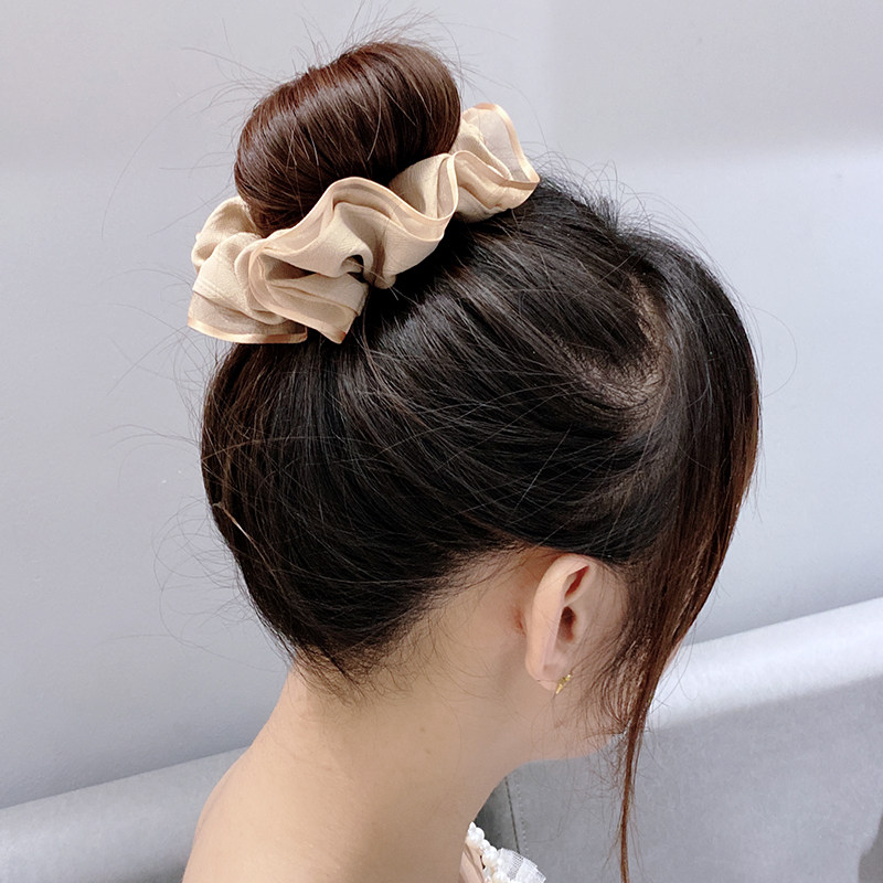 大肠发圈法式复古温柔大肠圈慵懒丸子头发绳新款发绳头绳女发饰品,饰品/流行首饰/时尚饰品新,发饰,淘宝优惠券,粉丝福利购,淘宝优惠卷