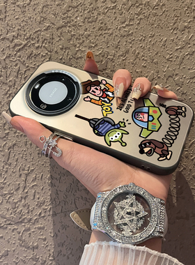 适用于realme真我GT6手机壳玩具总动员彩银新品5Pro男女款全包超薄防摔高级感保护套磨砂简约真我11plus