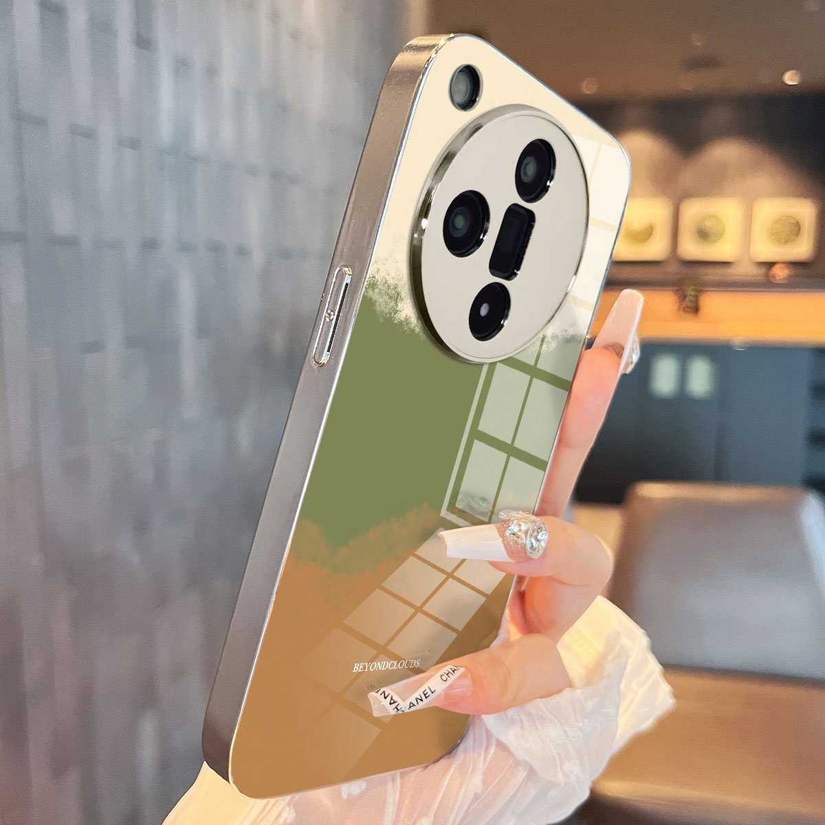 手机壳玻璃oppo保护壳