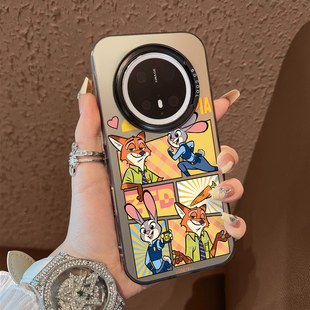 保护套70air 30epro防摔男女款 适用于华为mate80promax手机壳格子赛跑尼克朱迪支架60简约50系列彩银40 套新品