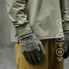 Snowline雪线冬季软壳防风保暖防滑可触屏手套男女同款