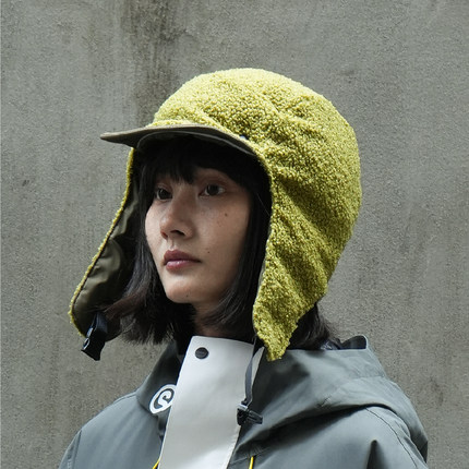 Snowline雪线双面羽绒雷锋帽滑雪户外骑行保温防风透气拒水护耳帽