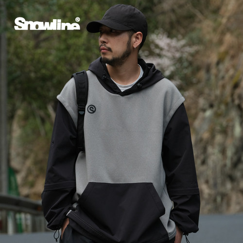 Snowline雪线机能长袖卫衣拆袖版