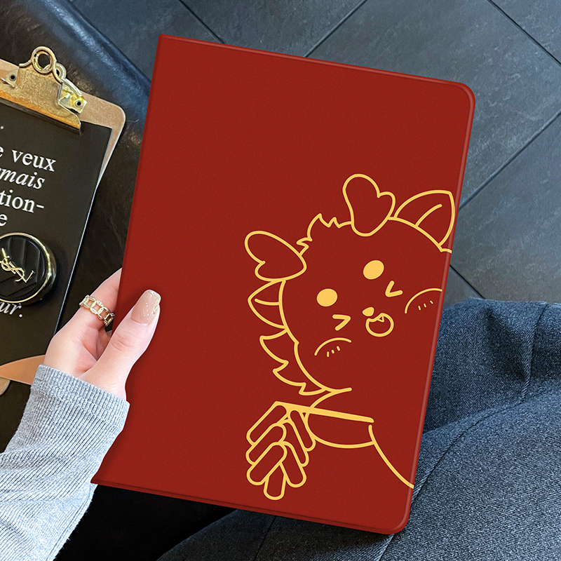 鞭炮龙iPad保护套防摔硅胶软壳