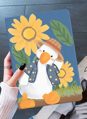 适用ipad保护套苹果pro11平板2024壳air6带笔槽mini5硅胶10迷你9电脑4支架air2书本3新款第六七八九代13英寸