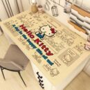 HelloKitty桌垫卡通日系少女心宿舍书桌学生桌布房间卧室学习桌布
