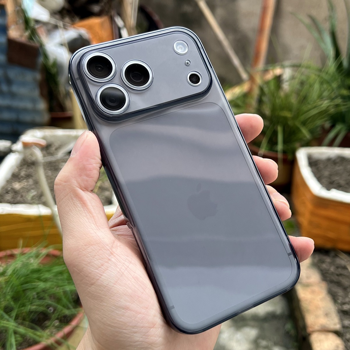 硅胶高级透黑镜头全包苹果