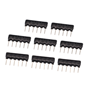 6脚6P直插排阻A103J A102J A472J 512 330R 4.7K 1K 10K 2K 3K 10