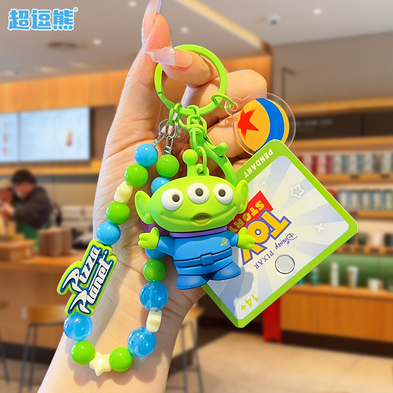 正版迪士尼玩具总动员三眼仔玩偶钥匙扣公仔书包挂件创意小挂饰,服饰配件/皮带/帽子/围巾,钥匙扣,淘宝优惠券,粉丝福利购,淘宝优惠卷