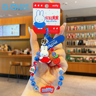 正版米菲miffy周边植绒玩偶包包挂件2026年新款公仔钥匙扣手机链