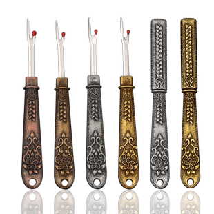 服装挑线器十字绣刺绣拆线刀割线器拆线工具缝纫开扣眼复古拆线器