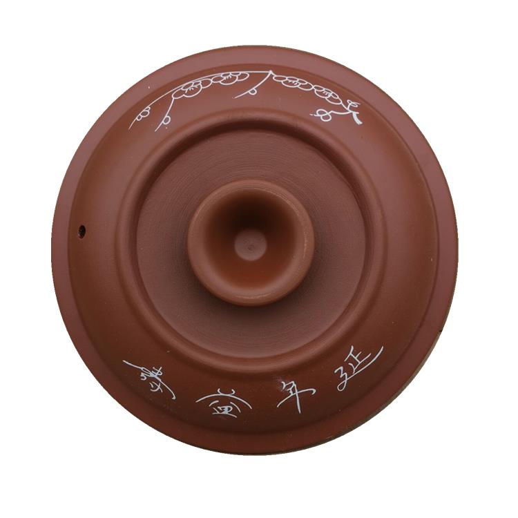 包邮电炖锅紫砂汤煲盖子红陶瓷锅盖单卖砂锅配盖电炖盅盖通用配件