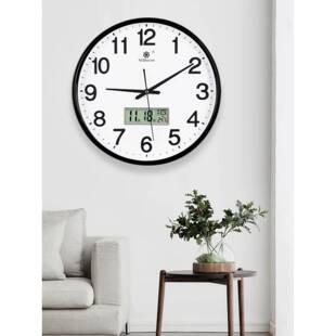 机芯电子显示屏挂钟通用配件液晶机芯电子日历农历显示器136x65mm