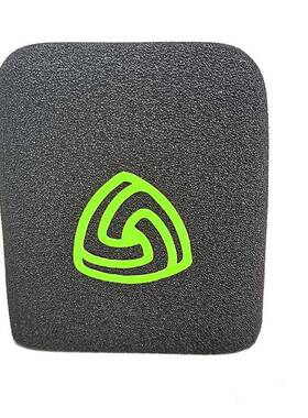 莱维特方麦240pro海绵套防尘绵防喷棉防喷网带logo标志lct249黑色