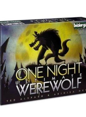 英文版一夜终极狼人杀One Night Ultimate Werewolf 休闲桌游卡牌