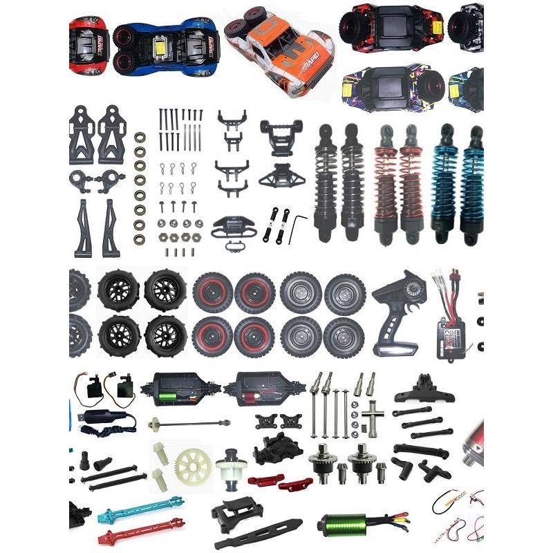 速驰宇零配件16105 16106 A B PRO遥控器车壳无刷电调舵机齿轮胎