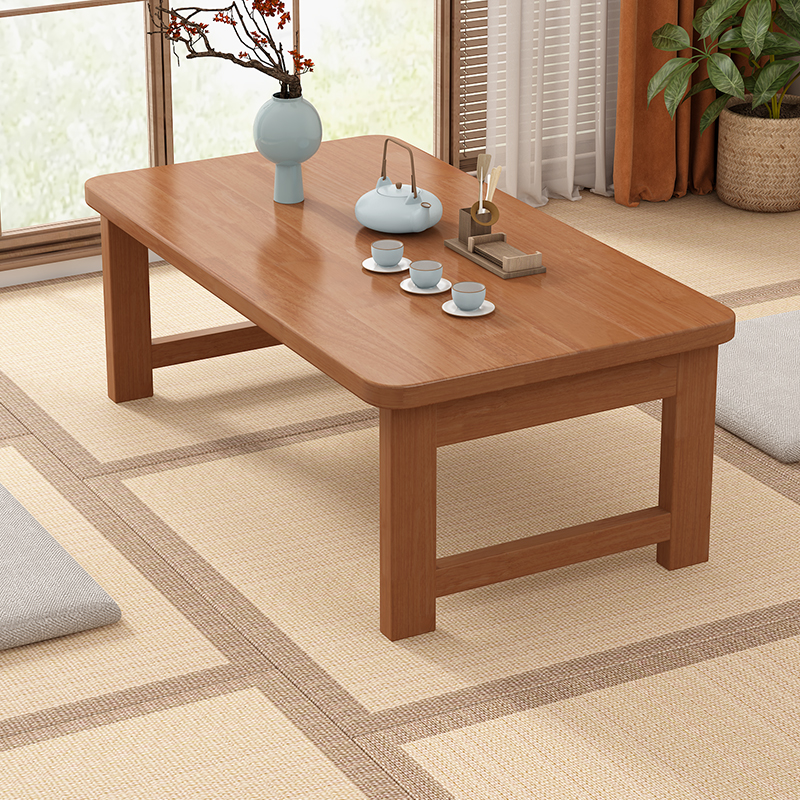 木瑞棠实木折叠桌床上学习飘窗桌