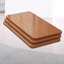 实木橡胶木桌面定制异形桌面吧台面衣柜分层隔板定做办公电脑桌面