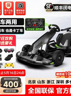 Ninebot九号卡丁车pro2电动平衡车改装网红车儿童成年飘移赛车