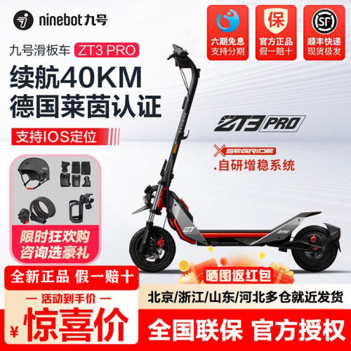 Ninebot九号Segway电动车9号滑板电瓶车Segway成人折叠性能站骑