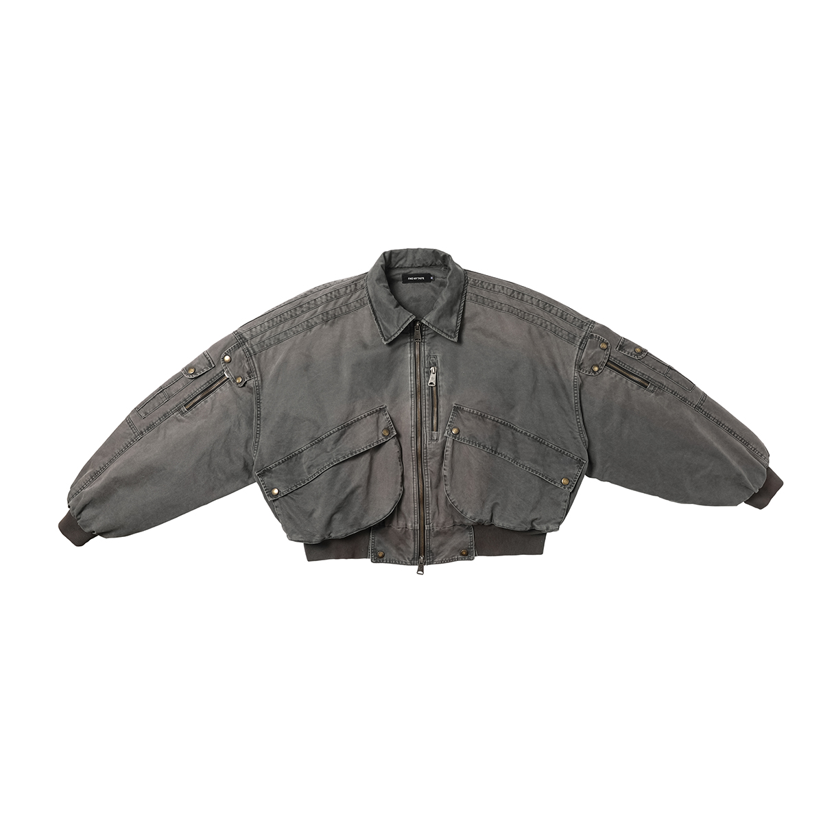 水洗棉衣棉服外套FMT翻领