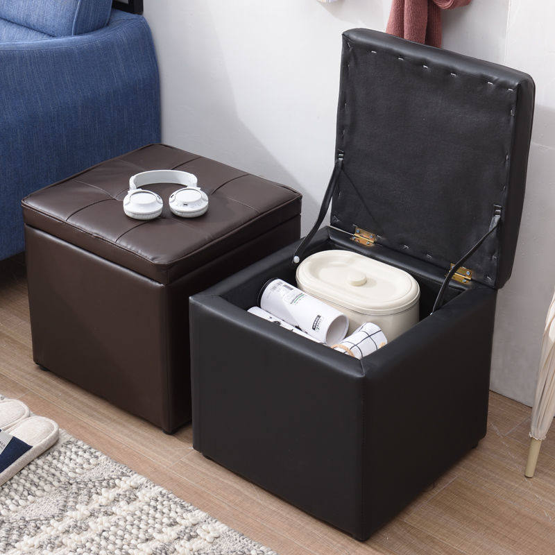 鞋套框箱收纳筐储物凳子收纳柜可坐方便的两用成人客厅实木换鞋凳