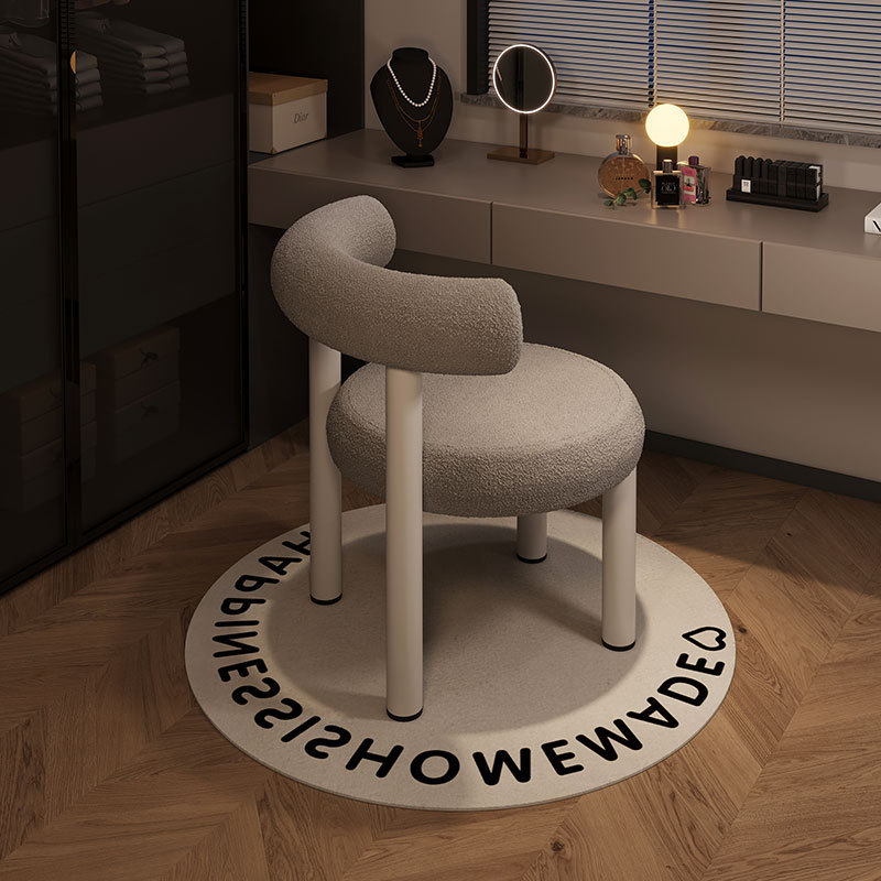 化妆凳轻奢梳妆凳卧室梳妆台凳子衣帽间化妆椅美甲椅椅子顾客