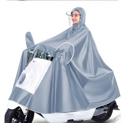 摩托车雨衣单人雨披防暴雨身电动加大加厚男女长款新款电包邮