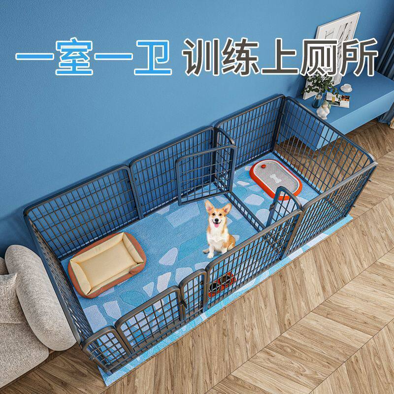 养狗围栏狗笼子小型犬狗狗家用室内中大型犬宠物自由组合带隔断门