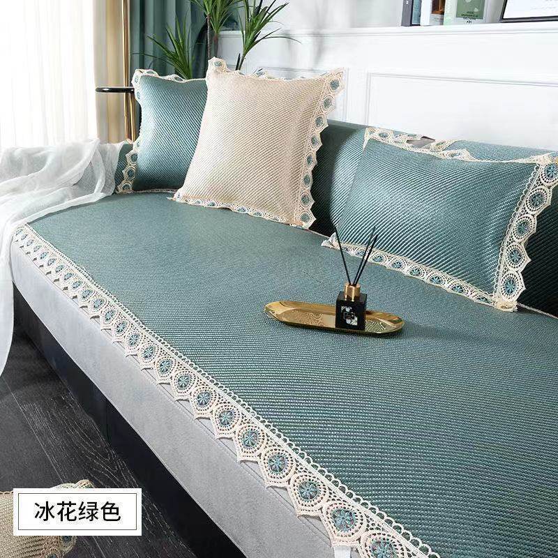 藤席沙发垫夏季凉席坐垫防滑夏天款客厅冰丝藤垫沙发套座垫子包邮