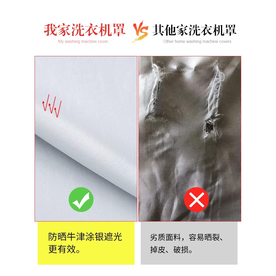 防晒专用阳台滚筒式罩洗衣机套盖布防尘罩洗衣机全自防水LG保护罩