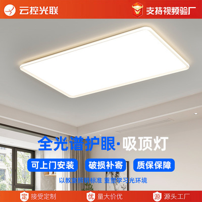 全光谱led吸顶灯客厅卧室阳台智能护眼吸顶灯中山全屋灯具套餐