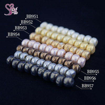 日本进口珍珠4mm/5mm御幸MIYUKI巴洛克珍珠Baroque Pearl玻璃材质