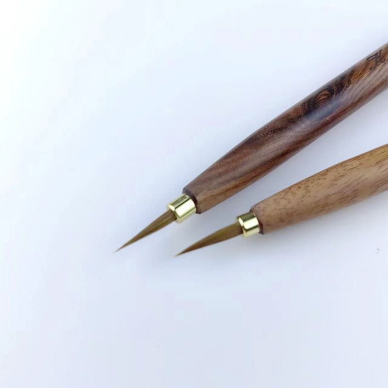 美甲水彩笔不是bbg专用吸水性强狼毫笔彩绘笔小笔珠光水彩工具