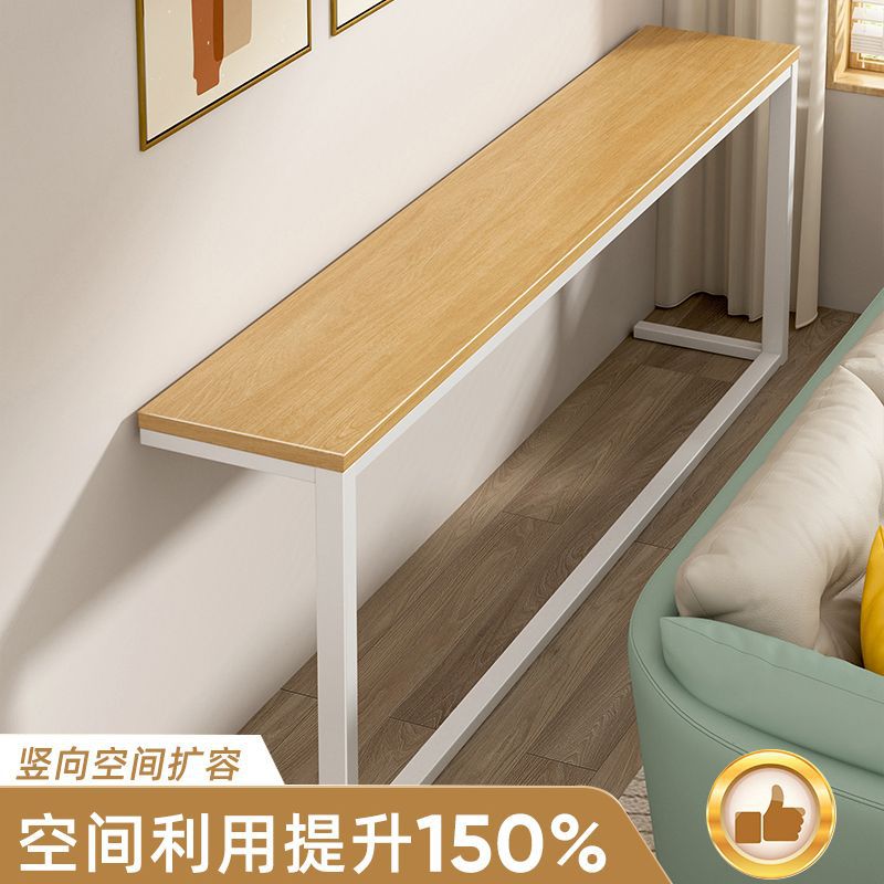 暖气片置物架家用长条桌子客厅靠沙发后置物架子超窄床边夹缝柜