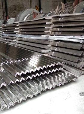 新款304不锈钢双面抛光光面角钢角铁货架支撑383P8206000可打孔款