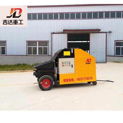 吉达重工：二次构造柱泵 细石混凝土泵 卧式结构柱浇筑泵