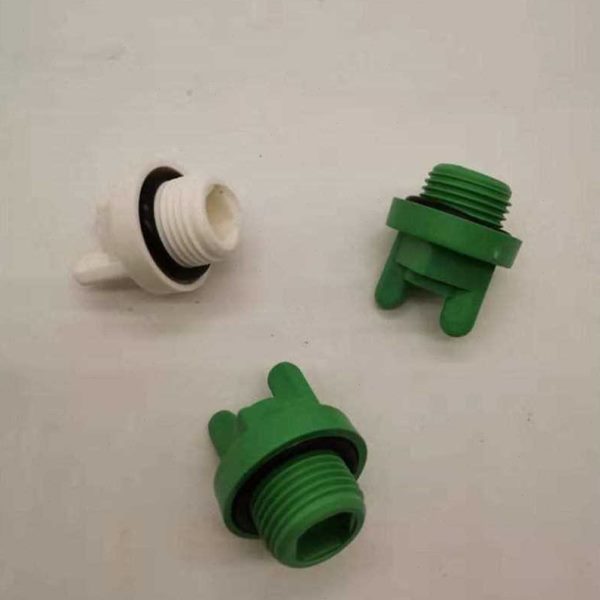 ppr堵头 4分6分丝堵 加厚PPR管堵 皮圈免生料带堵头