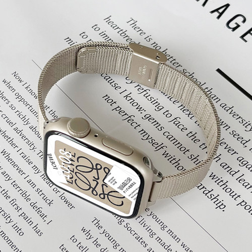 UHADA适用华为手表金属卡扣表带