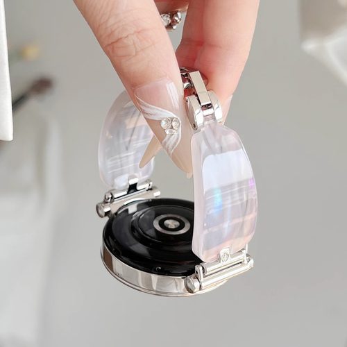 UHADA新款树脂手镯表带高级感