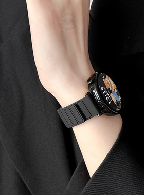 适用华为gt5手表带新款专用watchgt4硅胶磁吸watch4智能运动手表6pro腕表女士gt3/2表链女款高级感女士es女生