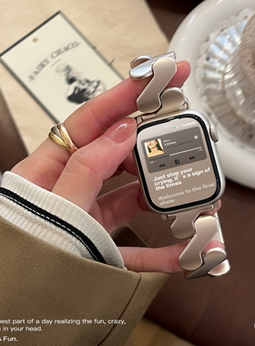 适用华为watchfit3表带女生金属智能手表fit2手环替换腕带专用夏天fit4手表带新款watch fitnew夏季女款时尚