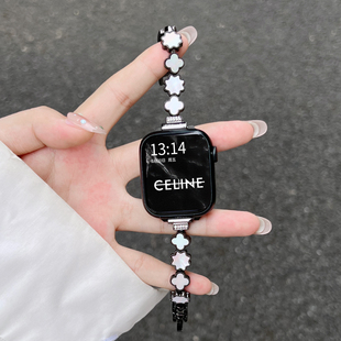 适用华为watch fit4手表带金属系列watchfit3智能运动腕表2新款手环腕带4pro创意女款四代的女生高级感手表链