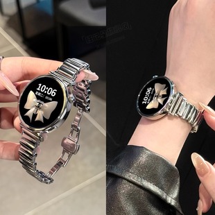 适用oppo watch x2mini手表带高级感创意金属oppowatchx2mini智能运动手环4Pro女生一加x2系列时尚1代手表链